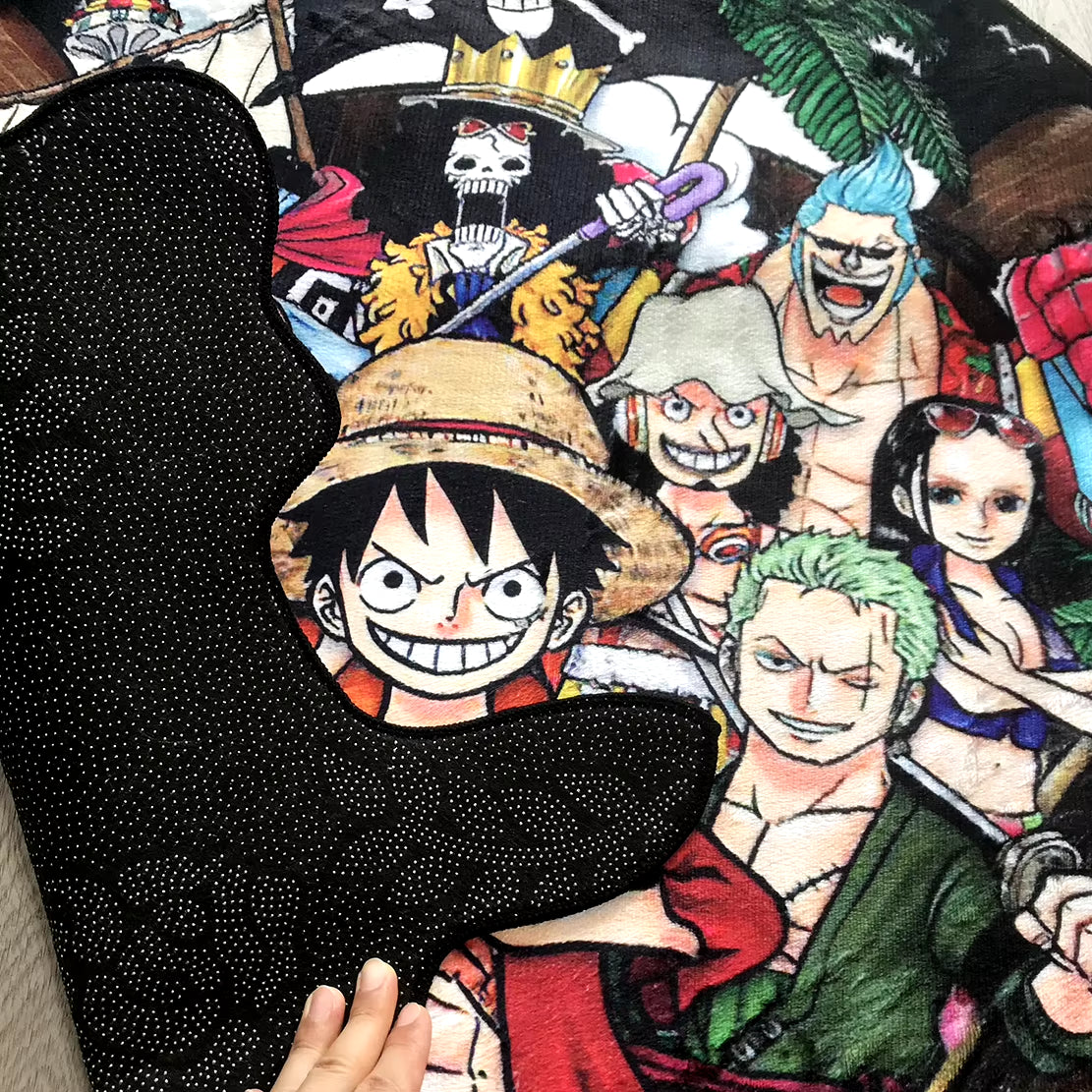 Custom Rugs One Piece Rudder Design Anime Room Decorative Carpets Kitchen Bathroom Livngroom Floor Non-Slip Mats Children'S Toys