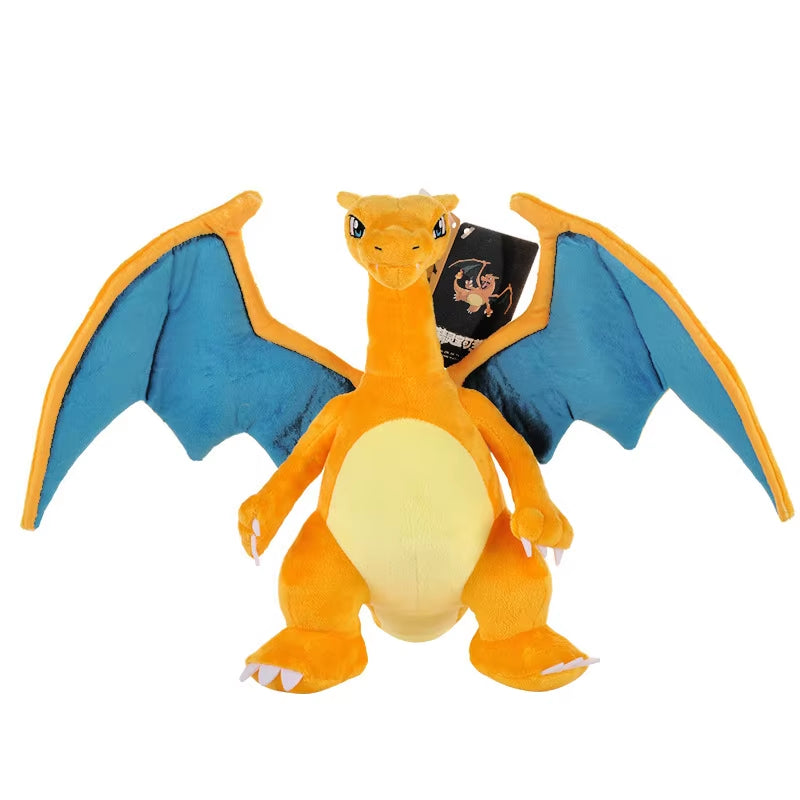 Shiny Charizard Plush Toy Stuffed Animal,Game for Collectible, Soft Plushies for Gift,Cute Cartoon Character 12 Inch