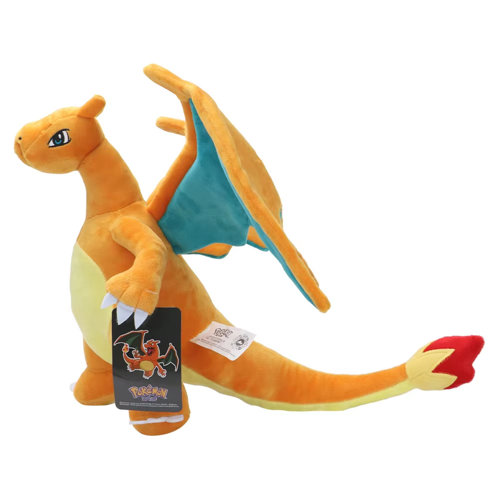 Shiny Charizard Plush Toy Stuffed Animal,Game for Collectible, Soft Plushies for Gift,Cute Cartoon Character 12 Inch