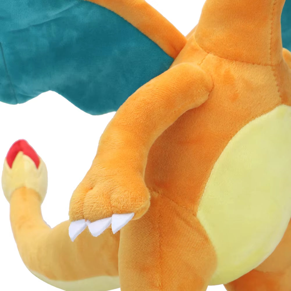 Shiny Charizard Plush Toy Stuffed Animal,Game for Collectible, Soft Plushies for Gift,Cute Cartoon Character 12 Inch