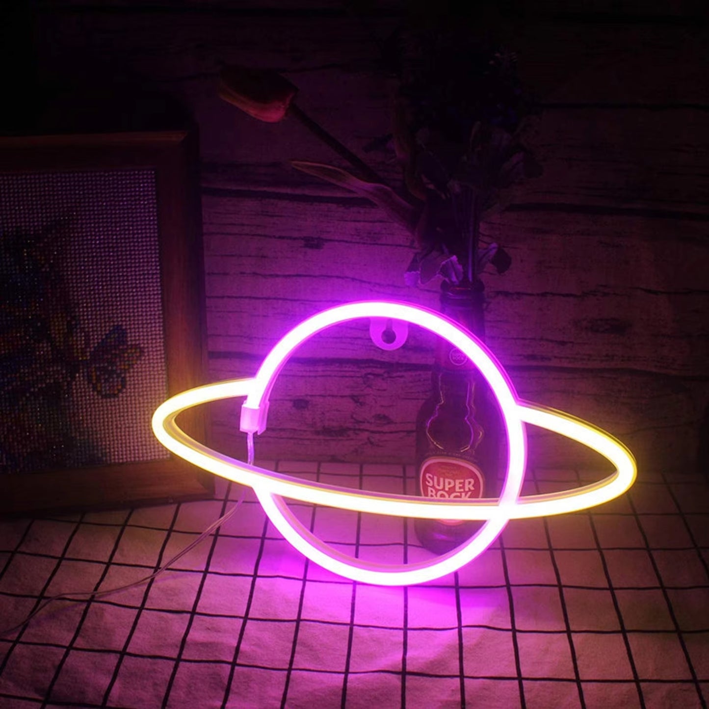 Led Neon Light Lightning Shaped Neon Sign for Room Home Party Wedding Wall Decoration Xmas Gift Neon Lamp Hanging Night Light