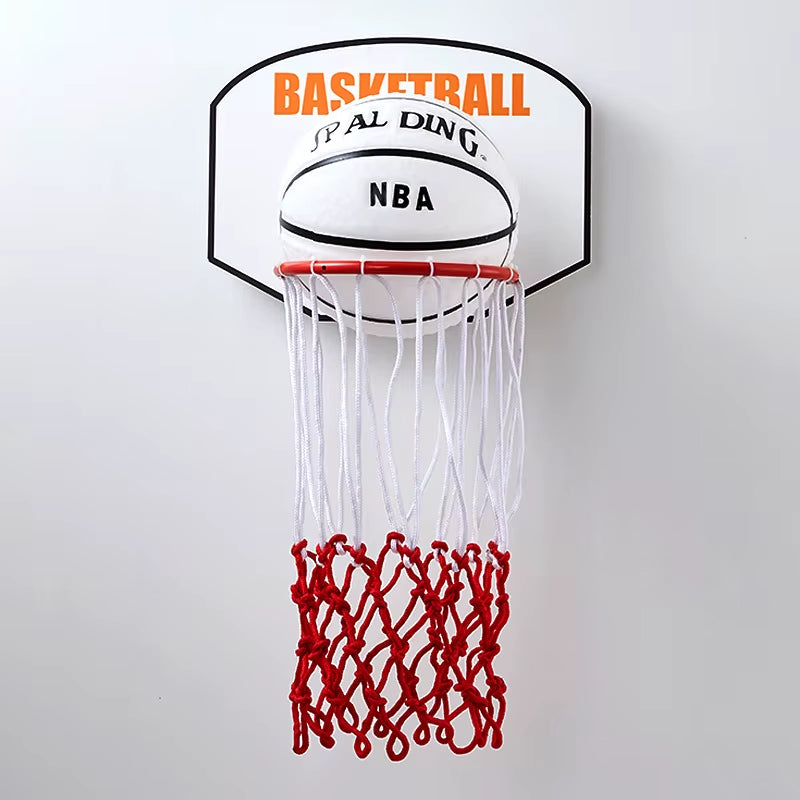 Creative Wall Lamp Basketball Frame Boy Bedroom Cartoon Lighting LED Bedside Lamp Study Room Basketball Wall Lamp E27