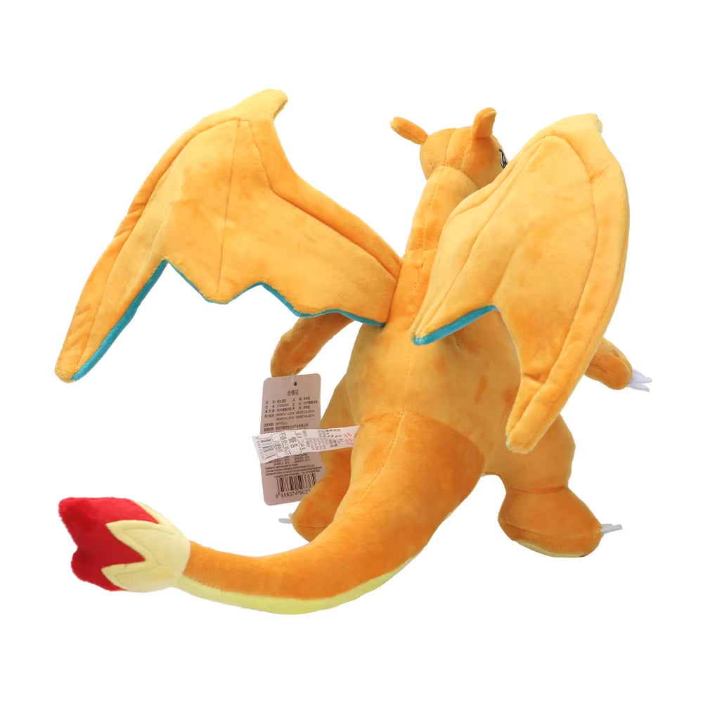 Shiny Charizard Plush Toy Stuffed Animal,Game for Collectible, Soft Plushies for Gift,Cute Cartoon Character 12 Inch