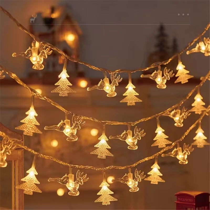 Christmas Tree Decorations String Lights Outdoor 2024 Christmas Decorations Christmas Lights Decorations 2025 Christmas Supplies